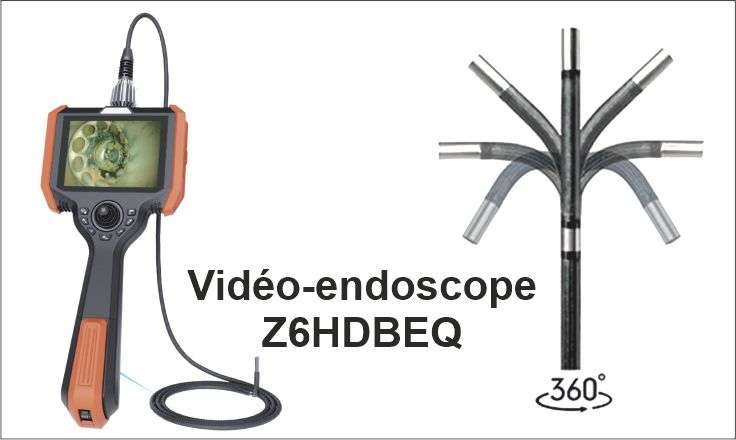 HellermannTyton- Caméra endoscopique- Transmission d'image et de